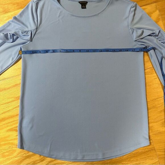 Ann Taylor Ruffle Sleeve Top - Picture 9 of 13